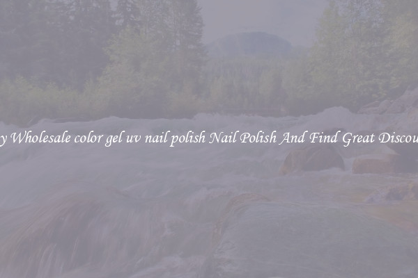 Buy Wholesale color gel uv nail polish Nail Polish And Find Great Discounts