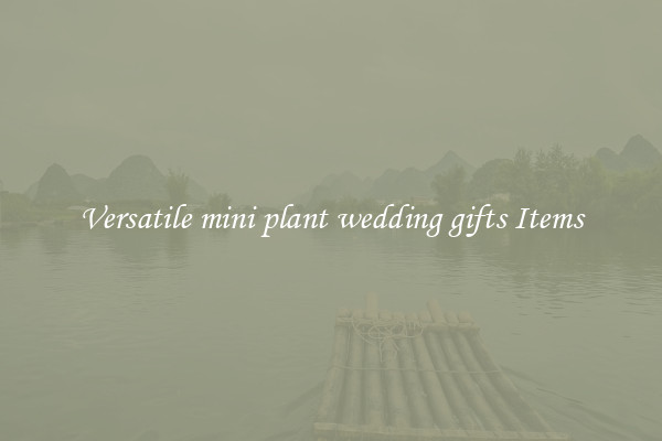 Versatile mini plant wedding gifts Items